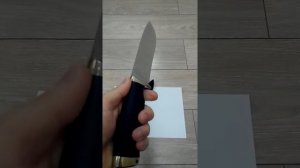 НОЖ ШЕРШЕНЬ КУЗНИЦА МАРУШИНА А.И., СТАЛЬ Х12МФ.