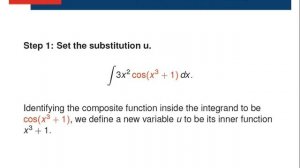 [7.1] Day 7, Part 1 - (Integration techniques) Integration by substitution