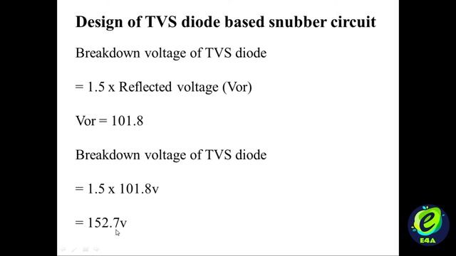 #11 DESIGN OF TVS DIODE SNUBBER CIRCUIT | Educational Video | Simplifying_Electronics
