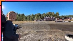 Под Гродно проходят соревнования по автокроссу