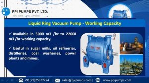 Importance of Liquid Ring Vacuum Pump - www.ppipumps.com