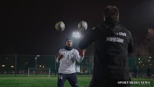 Тренировка по футболу в World Class смотреть онлайн