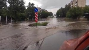 Потоп в Челябинске 23.06.2024 | Чмз | Металлургический район