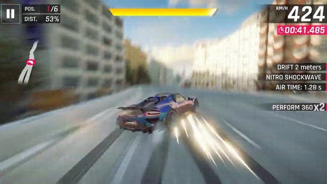 #Asphalt 9 | Eat the #Hawtdawg1 :) . This is my first run (easily doable) ! смотреть онлайн