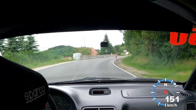 HALLS Team GSMP Korczyna 2022 Artur Gaść Hill Climb Honda Integra Type R DC2 K20 Onboard 1:57 смотреть онлайн