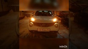Дневные ходовые огни на ниссан жук