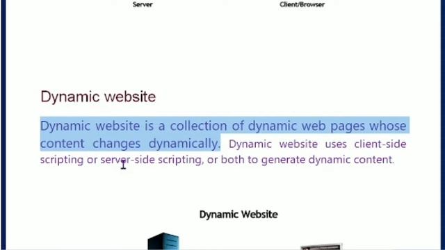 what is web page || web site || static and dynamic web site || hindi / urdu смотреть онлайн