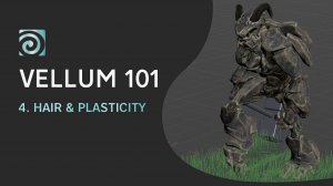 Vellum 4  Create a Grass Simulation in Houdini