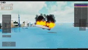 гибель дирежабля Гиндербург в роблокс