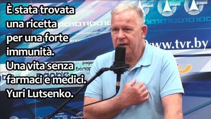 È stata trovata una ricetta per una forte immunità. Una vita senza farmaci e medici. Yuri Lutsenko.