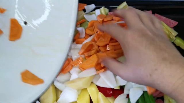 Буға піскен нан Көкөністен кешкі ас