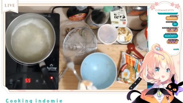 Ike enters Millie's stream AT THE RIGHT MOMENT.