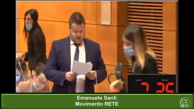 Emanuele Santi (RETE) su PDL-GOV-I lett-variazione di bilancio-CGG-200529 смотреть онлайн