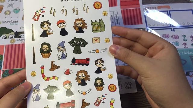 PLANNER STICKER HAUL: Adorkable Stickers