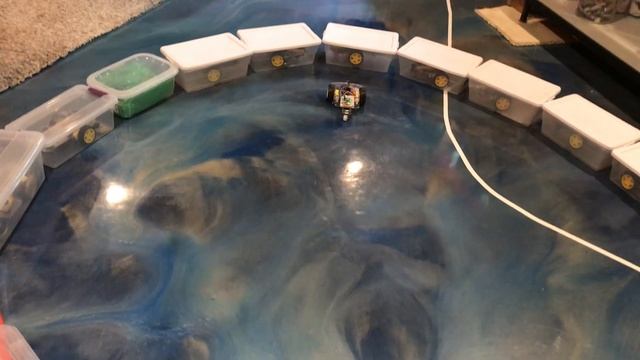 Raspberry Pi Pico Collision Avoidance Robot Programed with Micropython for CoderDojo Coding Clubs
