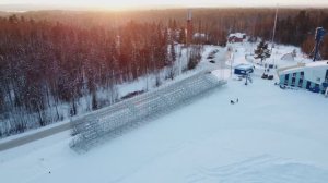 Зрительская трибуна для СОЛК имени Галины Кулаковой в Ижевске