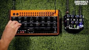 Behringer Crave Synth with OBNE Minim Delay/Reverb