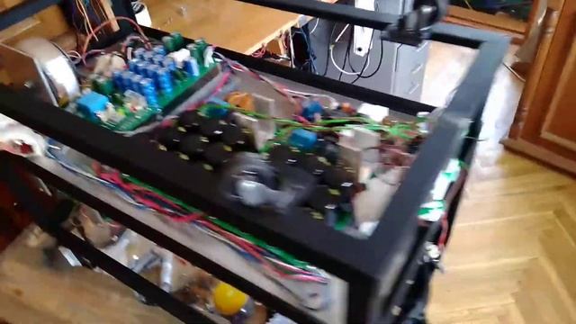 Усилитель Лидер на лампе ГУ81. смотреть онлайн