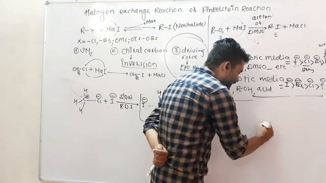 Finkelstein Reaction/ Halogen exchange Reaction/for 11th 12th NEET &JEE