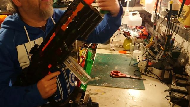 Nerf Custom Longshot Build. The Timorous Beastie