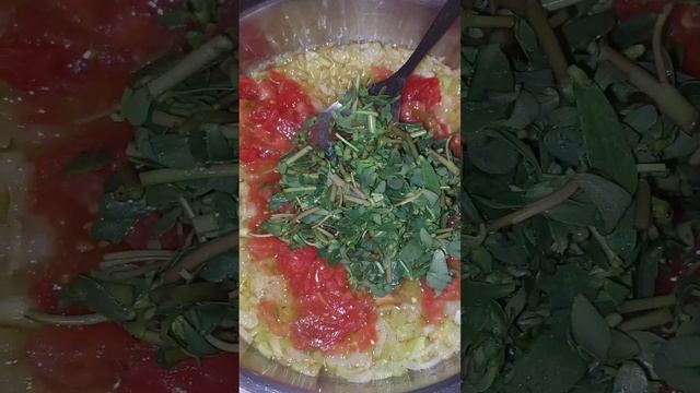 Очень вкусное летнее блюдо с портулаком. #рецепты#вкусно #летниерецепты#еда#cooking #yemektarifleri