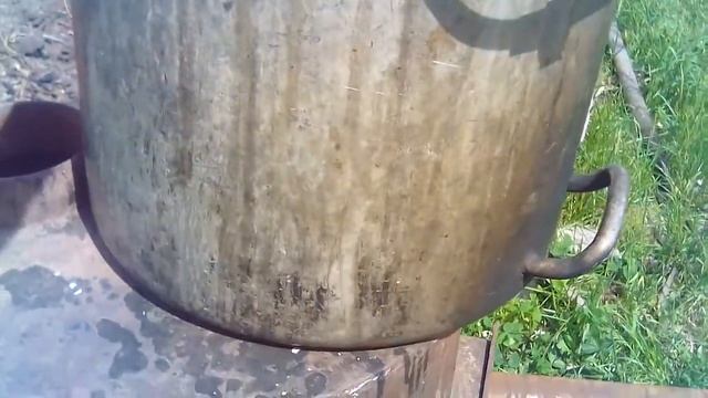 Уличная печь буржуйка, как присоединить трубу.
