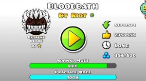 Bloodbath, но его УЛУЧШИЛИ игроки ｜｜ Geometry Dash