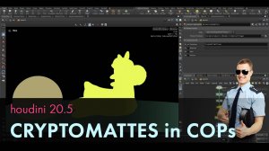 Houdini 20.5 - Cryptomattes in COPs