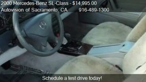2000 Mercedes-Benz SL-Class SL500 - for sale in Sacramento,