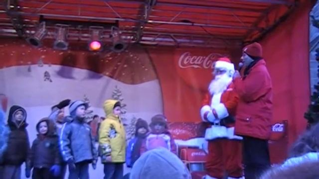 coca cola weihnachtstruck 2010 song for santa clause смотреть онлайн