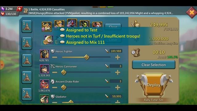 YOLO SYD BLAST SETS OVERVIEW! + MINI TITAN ACTION - Lords Mobile смотреть онлайн