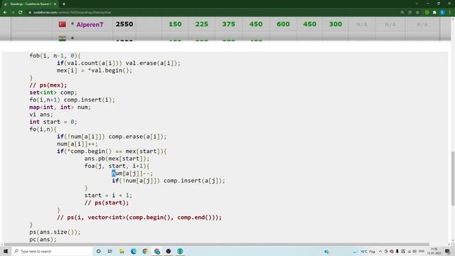 Codeforces Round #767 (Div. 2) Problems A, B, C, D, F1, F2