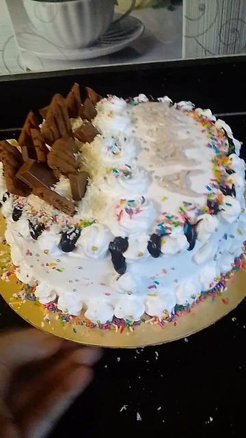 White forest cake ll 1kg ll by Abbas Salwa ll shorts video #ll
