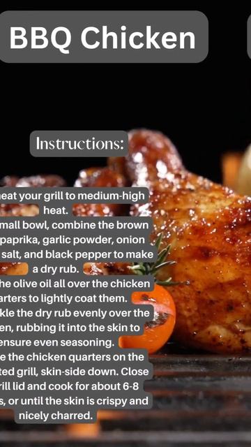 BBQ Chicken #shorts #bbqchicken #shortsfood #bbq #chicken #cooking