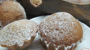 Яблочные кексы