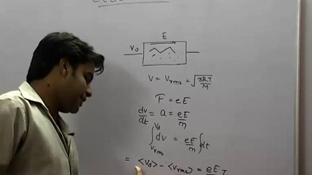 Relation between Electric Field and Drift Velocity - Electricity Part-4 смотреть онлайн