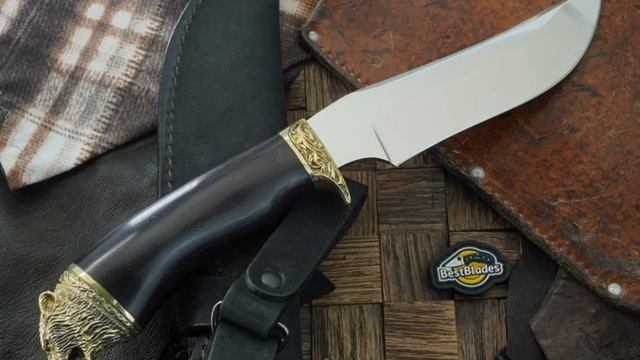 Мастерская Самойлова нож Егерь-2 (95х18, литье латунь) смотреть онлайн