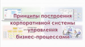 Принципы построения корпоративной системы управления бизнес-процессами