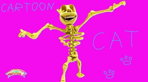 КАРТУН КЭТ  СКЕЛЕТ