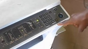 H4 ERROR  in Sharp AR-5516
