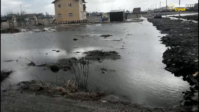 Затопило участок. Свайноросверковый фундамент под забор. смотреть онлайн