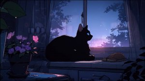 Just a wild cat in the meadow 🐾