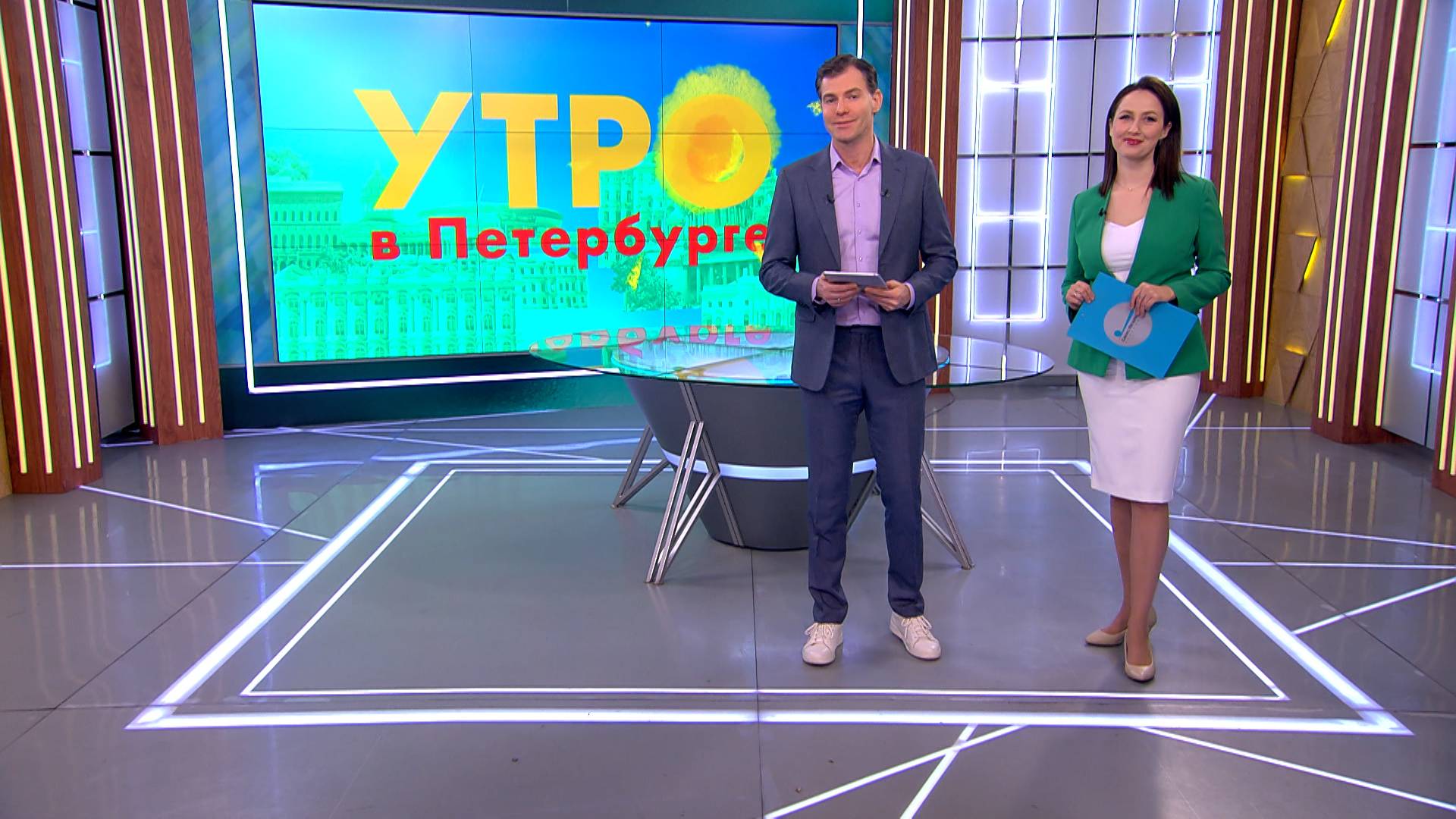 Утро в Петербурге 24 января