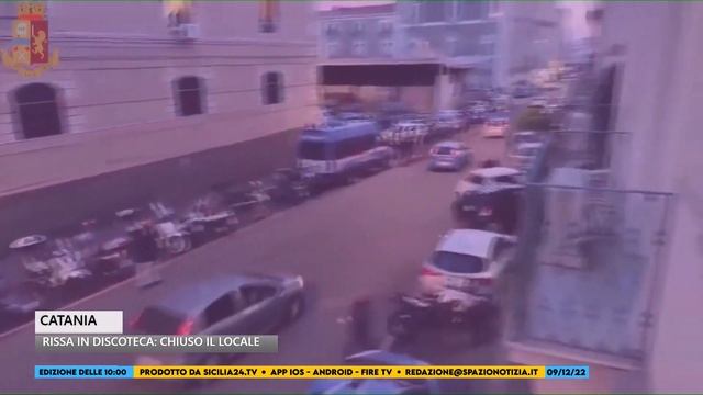 Catania, violenta rissa tra giovani in una discoteca: il Questore dispone la chiusura del locale смотреть онлайн