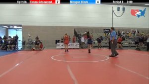 FILA Junior 55 kg / 121.25 lbs. - Hanna Grisewood vs. Meagan Black