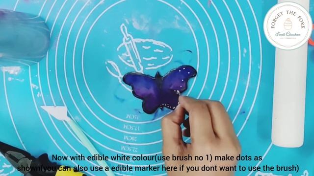 Fondant butterfly tutorial (beginner level)