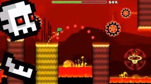 Как Пройти 1 Уровень в Холодный Геоми три Дэш