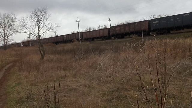 2ТЭ10У-426+2ТЭ10М-2693 с углём в Моршанске смотреть онлайн