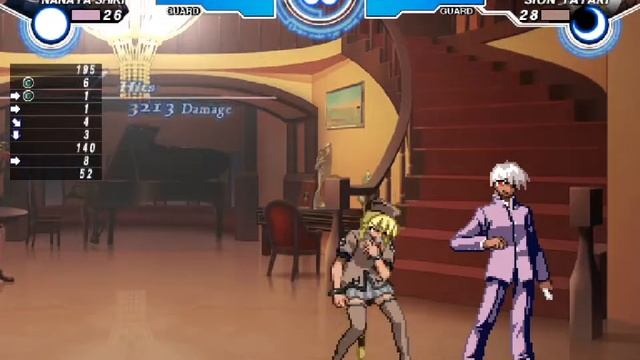 F-Nanaya (Shiki Nanaya) Melty Blood Moveset смотреть онлайн