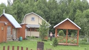 6 соток 29 июня 2020 года. В гостях у соседей. Как растут помидоры и огурцы в одной теплице...